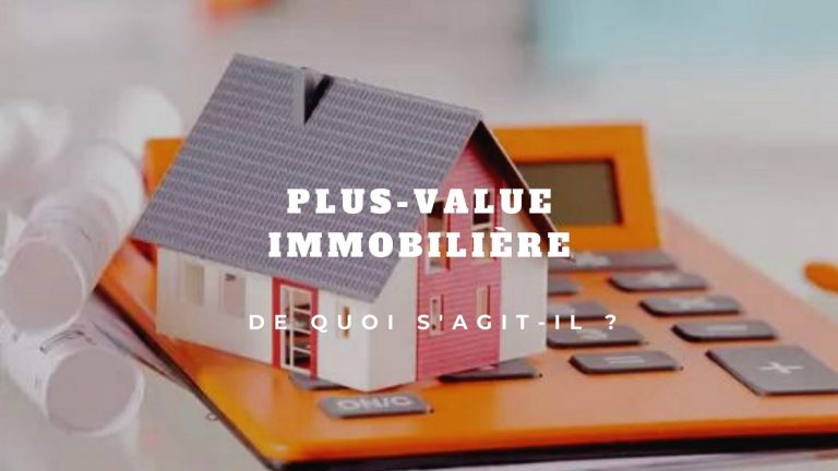plus value immobilière