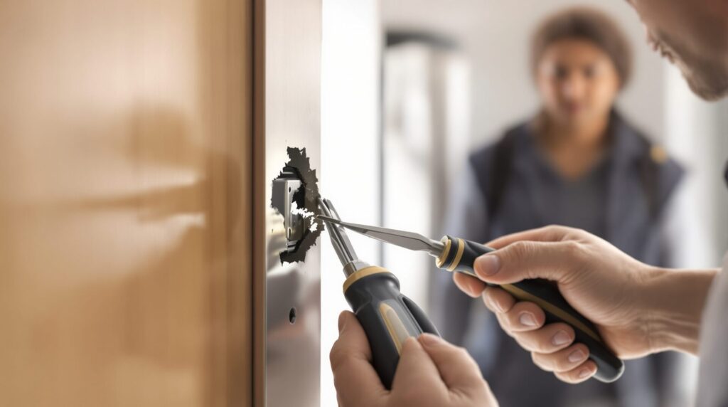 serrure cassée assurance habitation