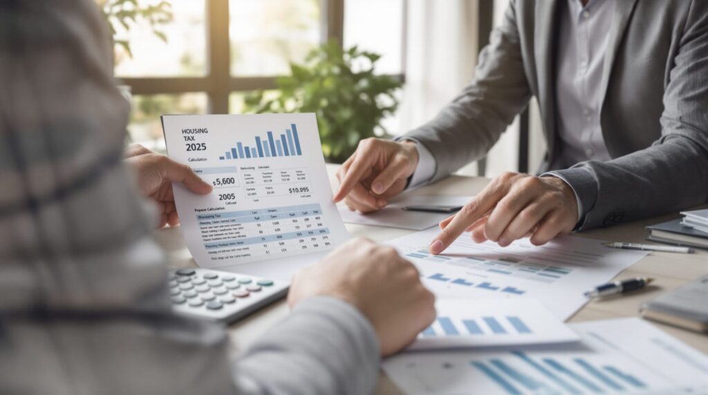 comment est calculer la taxe d'habitation