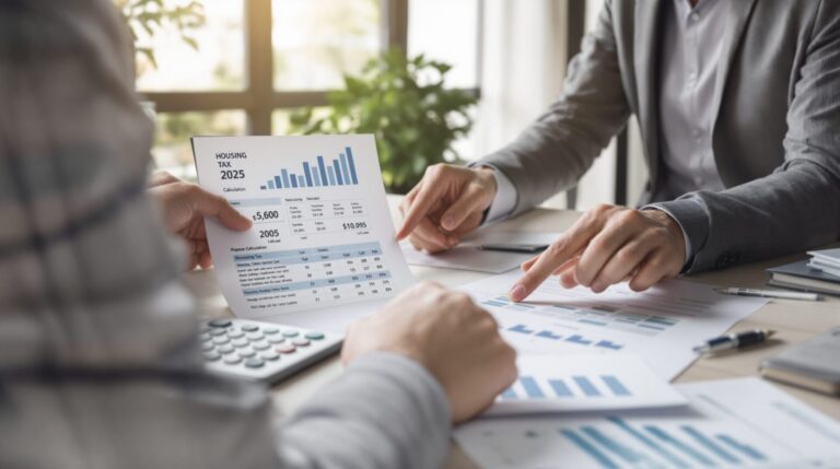 comment est calculer la taxe d'habitation