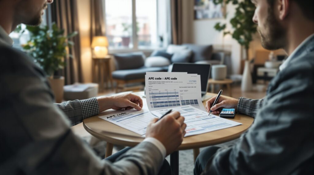 code ape loueur meublé non professionnel