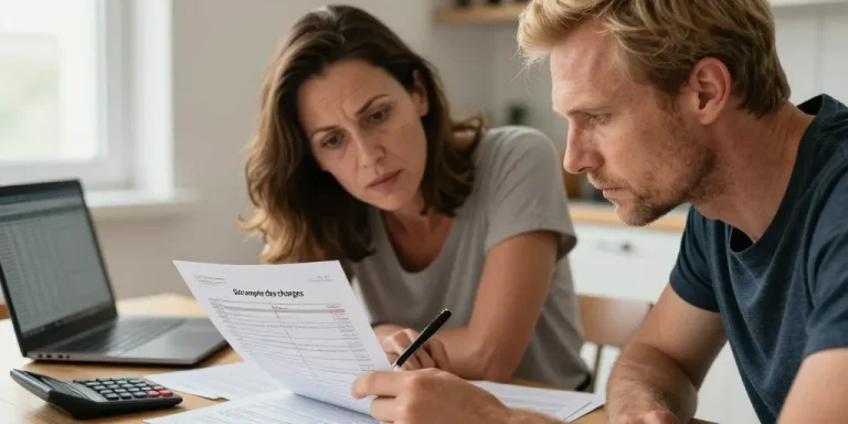 décompte des charges