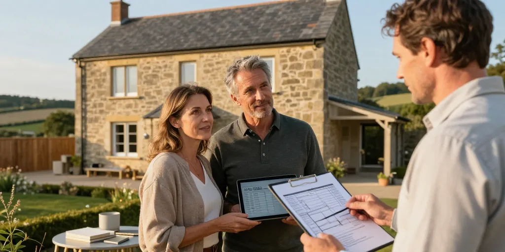 maison en pierre neuve
