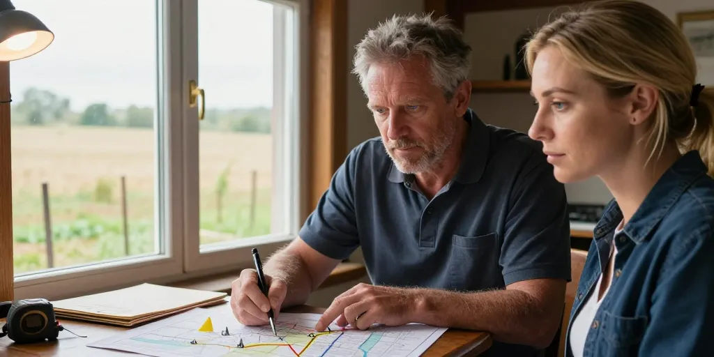 comment vendre une partie de son terrain