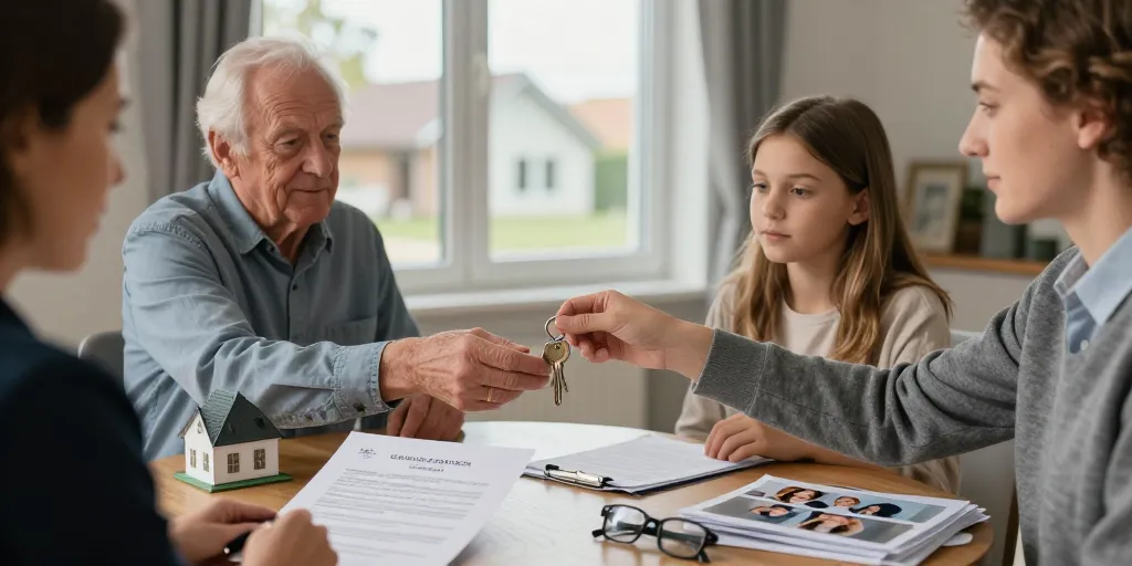 donner de son vivant un bien immobilier